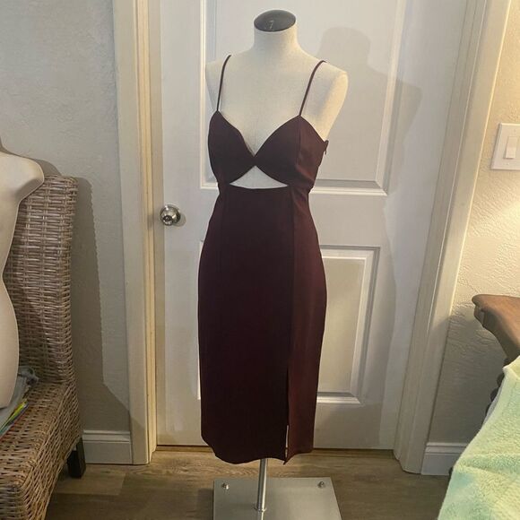 NWT Socialite Cut Out sheath Dress Sz L - Picture 4 of 9